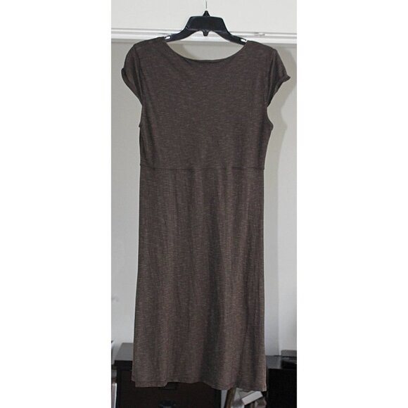 Horny Toad (Toad & Co) - Rosemarie A-Line Dress in Bark Brown - size Medium - Picture 8 of 9